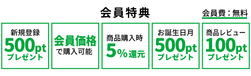 マツヒロ会員特典