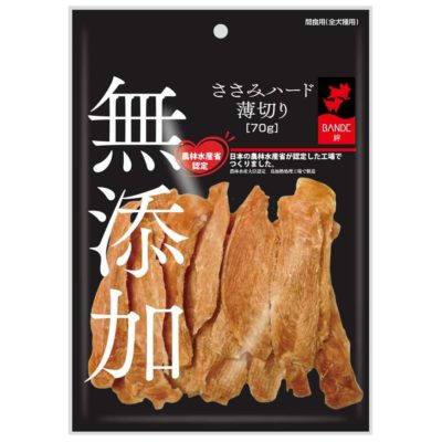 犬用おやつ　BANDE　無添加　ささみハード薄切り（70g）