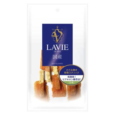 犬用おやつ　LAVIE ささみ巻き軟骨スティック　(5本)