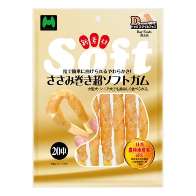 犬用おやつ　巻きガム ささみ巻き超ソフトガム8本