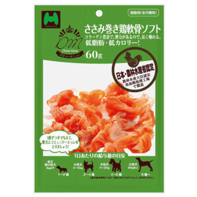 D'ebut Menu　ささみ巻き鶏軟骨ソフト（60g）