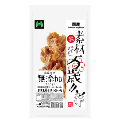 素材万歳　無添加　ささみ巻きさつまいも（250g）