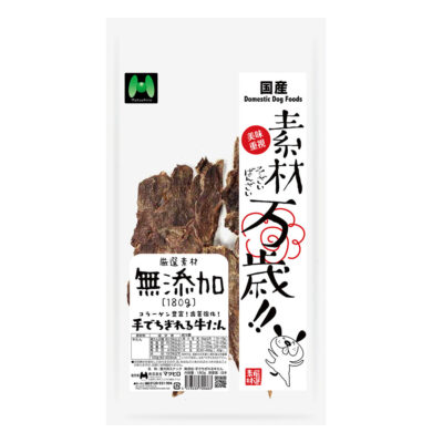 素材万歳　無添加　手でちぎれる牛たん（180g）