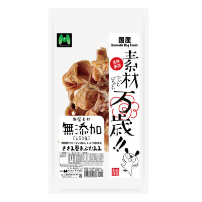 素材万歳　無添加　ささみ巻きぶたみみ（250g）