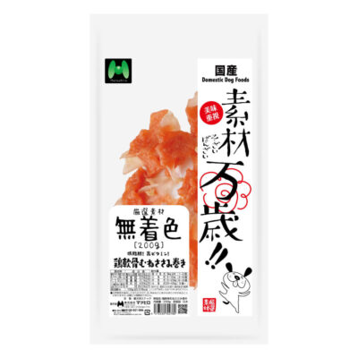 素材万歳　無着色　鶏軟骨むねささみ巻き（200g）