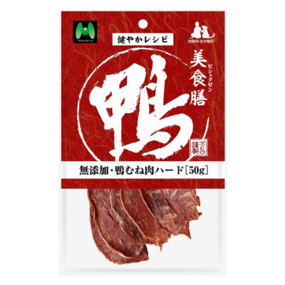 美食膳　無添加・鴨むね肉ハード（50g）