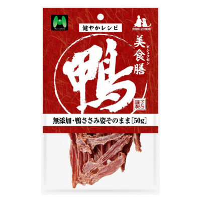 美食膳　無添加・鴨ささみ姿そのまま（50g）